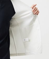MNCIF71360 MICHEL KLEIN HOMME(ミッシェルクラン オム) 《日本製》ブロックショールカラーカーディガン アイボリー