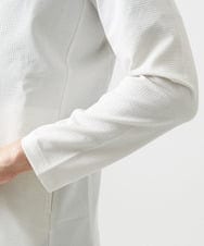 MNCIF71360 MICHEL KLEIN HOMME(ミッシェルクラン オム) 《日本製》ブロックショールカラーカーディガン アイボリー