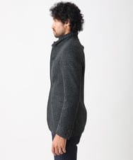 MNDAA01590 MICHEL KLEIN HOMME(ミッシェルクラン オム) ジャージコンバーチブルジャケット ブラック