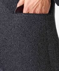 MNDAA01590 MICHEL KLEIN HOMME(ミッシェルクラン オム) ジャージコンバーチブルジャケット ブラック