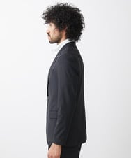 MNDAA50450 MICHEL KLEIN HOMME(ミッシェルクラン オム) 総柄テーラードジャケット セットアップ ブラック