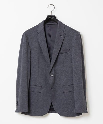 MNDAA55430 MICHEL KLEIN HOMME ウール調ストレッチテーラードジャケット セットアップ