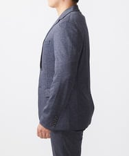MNDAA56430 MICHEL KLEIN HOMME(ミッシェルクラン オム) 【2024年モデル】BODY MAKEウール調ストレッチテーラードジャケット セットアップ ネイビー
