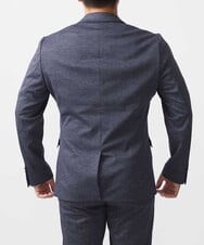 MNDAA56430 MICHEL KLEIN HOMME(ミッシェルクラン オム) 【2024年モデル】BODY MAKEウール調ストレッチテーラードジャケット セットアップ ネイビー