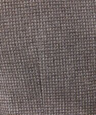 MNDAA57530 MICHEL KLEIN HOMME(ミッシェルクラン オム) スタンドカラーストレッチジャケット セットアップ ブラウン