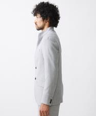 MNDAA57530 MICHEL KLEIN HOMME(ミッシェルクラン オム) スタンドカラーストレッチジャケット セットアップ グレー