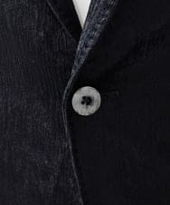 MNDAA58490 MICHEL KLEIN HOMME(ミッシェルクラン オム) ベロアストレッチテーラードジャケット ブラック