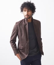 MNDAA59450 MICHEL KLEIN HOMME(ミッシェルクラン オム) スエードコンバーチブルジャケット ブラウン
