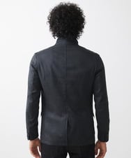 MNDAA59450 MICHEL KLEIN HOMME(ミッシェルクラン オム) スエードコンバーチブルジャケット ブラック