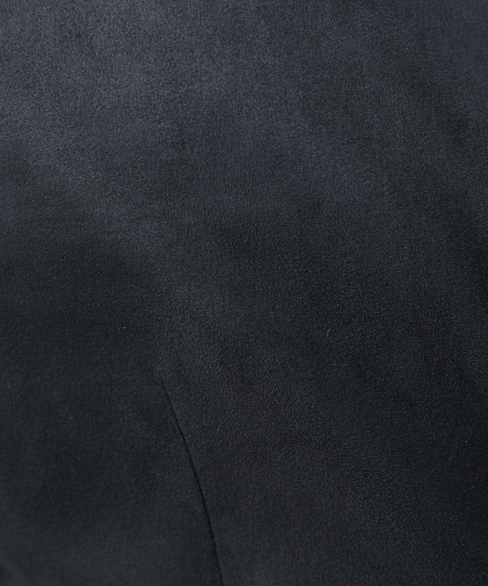 MNDAA59450 MICHEL KLEIN HOMME(ミッシェルクラン オム) スエードコンバーチブルジャケット ブラック