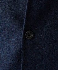 MNDAD01490 MICHEL KLEIN HOMME(ミッシェルクラン オム) ウールコンバーチブルジャケット ネイビー
