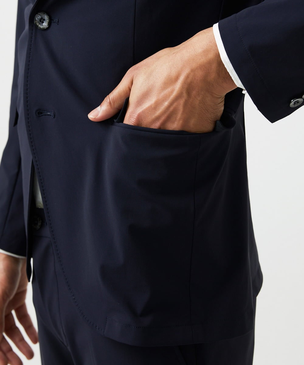 MNDAD02450 MICHEL KLEIN HOMME(ミッシェルクラン オム) 【セットアップ】テーラードジャケット ネイビー