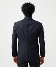 MNDAD06690 MICHEL KLEIN HOMME(ミッシェルクラン オム) 【セットアップ】チェック柄テーラードジャケット ブラック