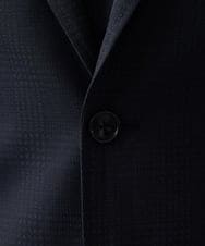 MNDAD06690 MICHEL KLEIN HOMME(ミッシェルクラン オム) 【セットアップ】チェック柄テーラードジャケット ブラック
