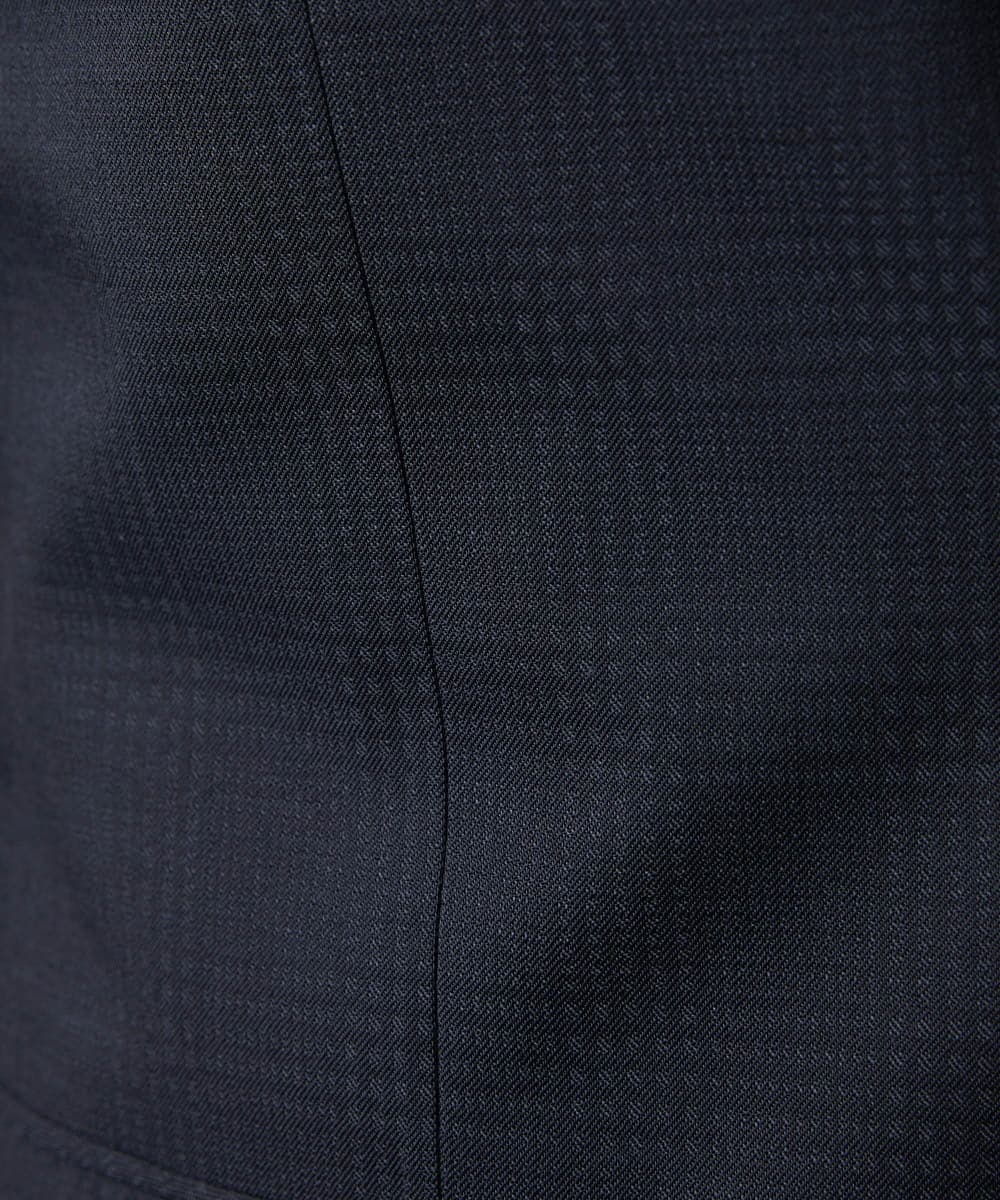 MNDAD06690 MICHEL KLEIN HOMME(ミッシェルクラン オム) 【セットアップ】チェック柄テーラードジャケット ブラック