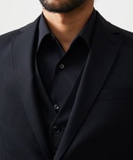 MNDAD07690 MICHEL KLEIN HOMME(ミッシェルクラン オム) 【セットアップ】小紋柄テーラードジャケット ブラック