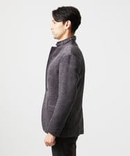 MNDAD54540 MICHEL KLEIN HOMME(ミッシェルクラン オム) ウルトラモールコンバーチブルジャケット ブラック