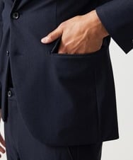 MNDAF03400 MICHEL KLEIN HOMME(ミッシェルクラン オム) 【セットアップ】ストレッチテーラードジャケット ネイビー