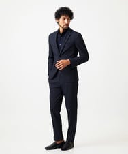MNDAF03400 MICHEL KLEIN HOMME(ミッシェルクラン オム) 【セットアップ】ストレッチテーラードジャケット ネイビー