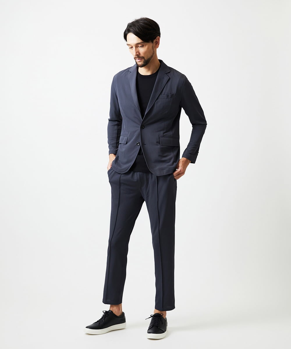MNDAF55450 MICHEL KLEIN HOMME(ミッシェルクラン オム) 【SUPERGAコラボ】テーラードジャケット ダークグレー