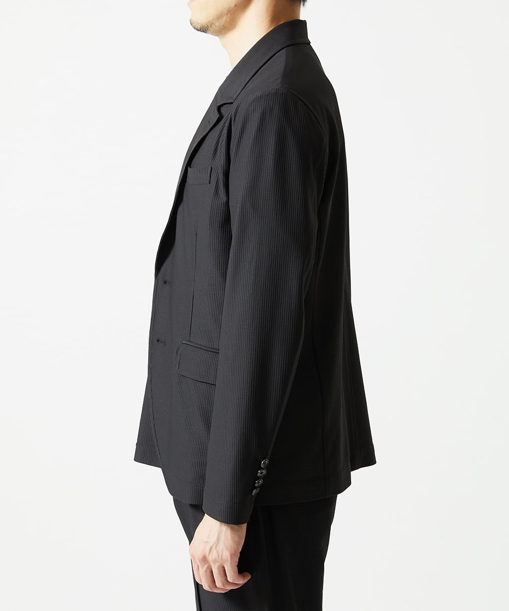 MNDAF55450 MICHEL KLEIN HOMME(ミッシェルクラン オム) 【SUPERGAコラボ】テーラードジャケット ブラック