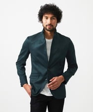 MNDAF59450 MICHEL KLEIN HOMME(ミッシェルクラン オム) スエードコンバーチブルジャケット グリーン