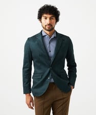 MNDAF59450 MICHEL KLEIN HOMME(ミッシェルクラン オム) スエードコンバーチブルジャケット グリーン