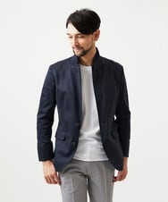 MNDAF59450 MICHEL KLEIN HOMME(ミッシェルクラン オム) スエードコンバーチブルジャケット ネイビー