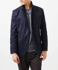 MNDAF59450 MICHEL KLEIN HOMME(ミッシェルクラン オム) スエードコンバーチブルジャケット ネイビー