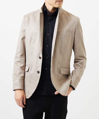 MNDAF59450 MICHEL KLEIN HOMME スエードコンバーチブルジャケット