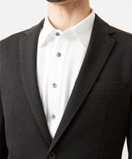 MNDAG02430 MICHEL KLEIN HOMME(ミッシェルクラン オム) 【セットアップ】ハイブリッドジャージテーラードジャケット ブラウン