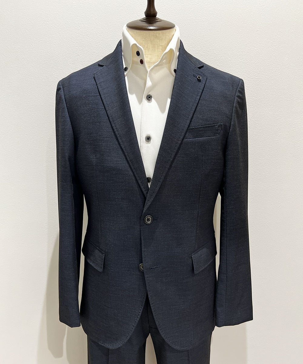 紳士服技術集大成 セットアップ】オックスストレッチテーラードジャケット(テーラード