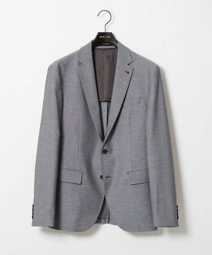 MNDAG03430 MICHEL KLEIN HOMME 【セットアップ】オックスストレッチテーラードジャケット