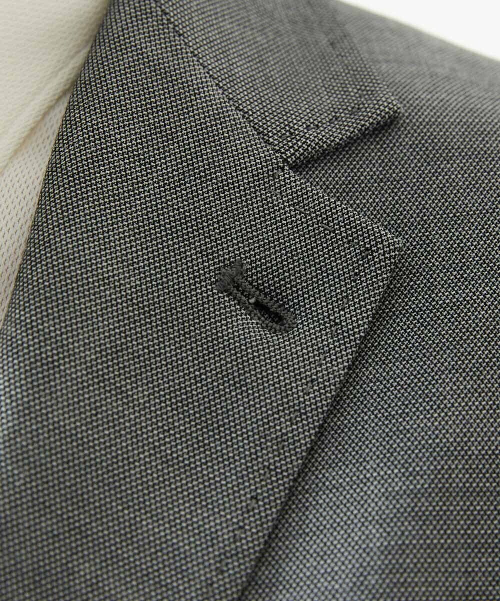 MNDAG03430 MICHEL KLEIN HOMME(ミッシェルクラン オム) 【セットアップ】オックスストレッチテーラードジャケット グレー