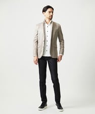 MNDAG59450 MICHEL KLEIN HOMME(ミッシェルクラン オム) スエードコンバーチブルジャケット ベージュ