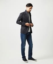 MNDAG59450 MICHEL KLEIN HOMME(ミッシェルクラン オム) スエードコンバーチブルジャケット ブラック