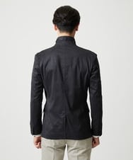 MNDAG59450 MICHEL KLEIN HOMME(ミッシェルクラン オム) スエードコンバーチブルジャケット ブラック