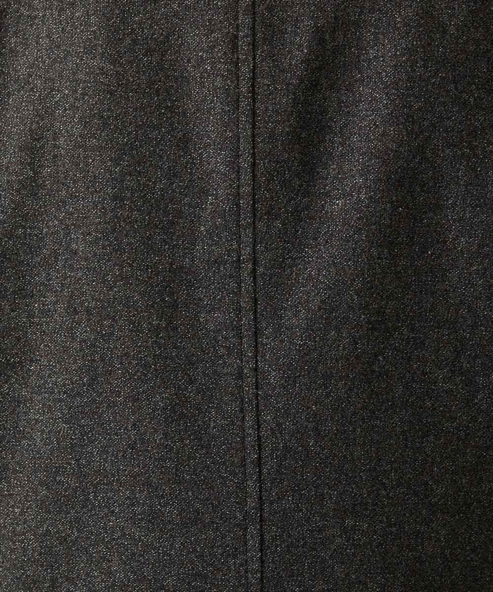 MNDAI51490 MICHEL KLEIN HOMME(ミッシェルクラン オム) ウールコットンコンバーチブルジャケット ブラウン