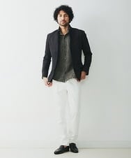 MNDAS45450 MICHEL KLEIN HOMME(ミッシェルクラン オム) 【2022年モデル】ベジタブルスエードコンバーチブルジャケット ブラック(94)