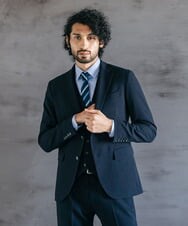 MNDAV01390 MICHEL KLEIN HOMME(ミッシェルクラン オム) 【2023年モデル】イージーケアジャケット ネイビー(58)