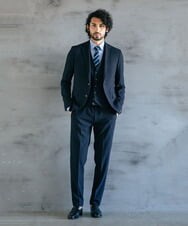 MNDAV01390 MICHEL KLEIN HOMME(ミッシェルクラン オム) 【2023年モデル】イージーケアジャケット ネイビー(58)