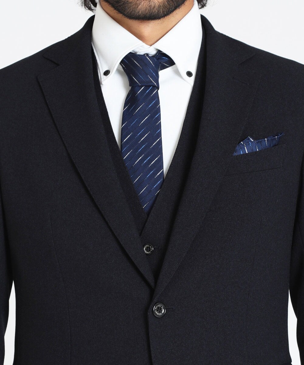 MNDAV01390 MICHEL KLEIN HOMME(ミッシェルクラン オム) 【2023年モデル】イージーケアジャケット ネイビー(58)