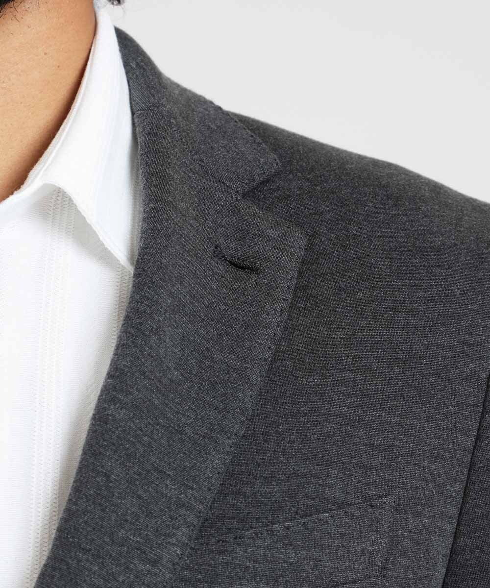MNDAV08390 MICHEL KLEIN HOMME(ミッシェルクラン オム) ストレッチジャケット ダークグレー(93)