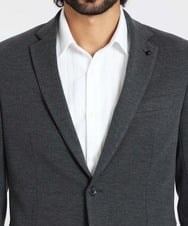 MNDAV08390 MICHEL KLEIN HOMME(ミッシェルクラン オム) ストレッチジャケット ダークグレー(93)