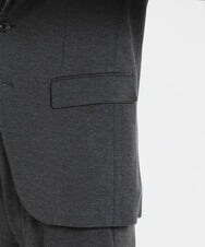 MNDAV08390 MICHEL KLEIN HOMME(ミッシェルクラン オム) ストレッチジャケット ダークグレー(93)