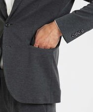 MNDAV08390 MICHEL KLEIN HOMME(ミッシェルクラン オム) ストレッチジャケット ダークグレー(93)