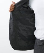 MNDAV09390 MICHEL KLEIN HOMME(ミッシェルクラン オム) ウォームストレッチジャケット グレー(92)