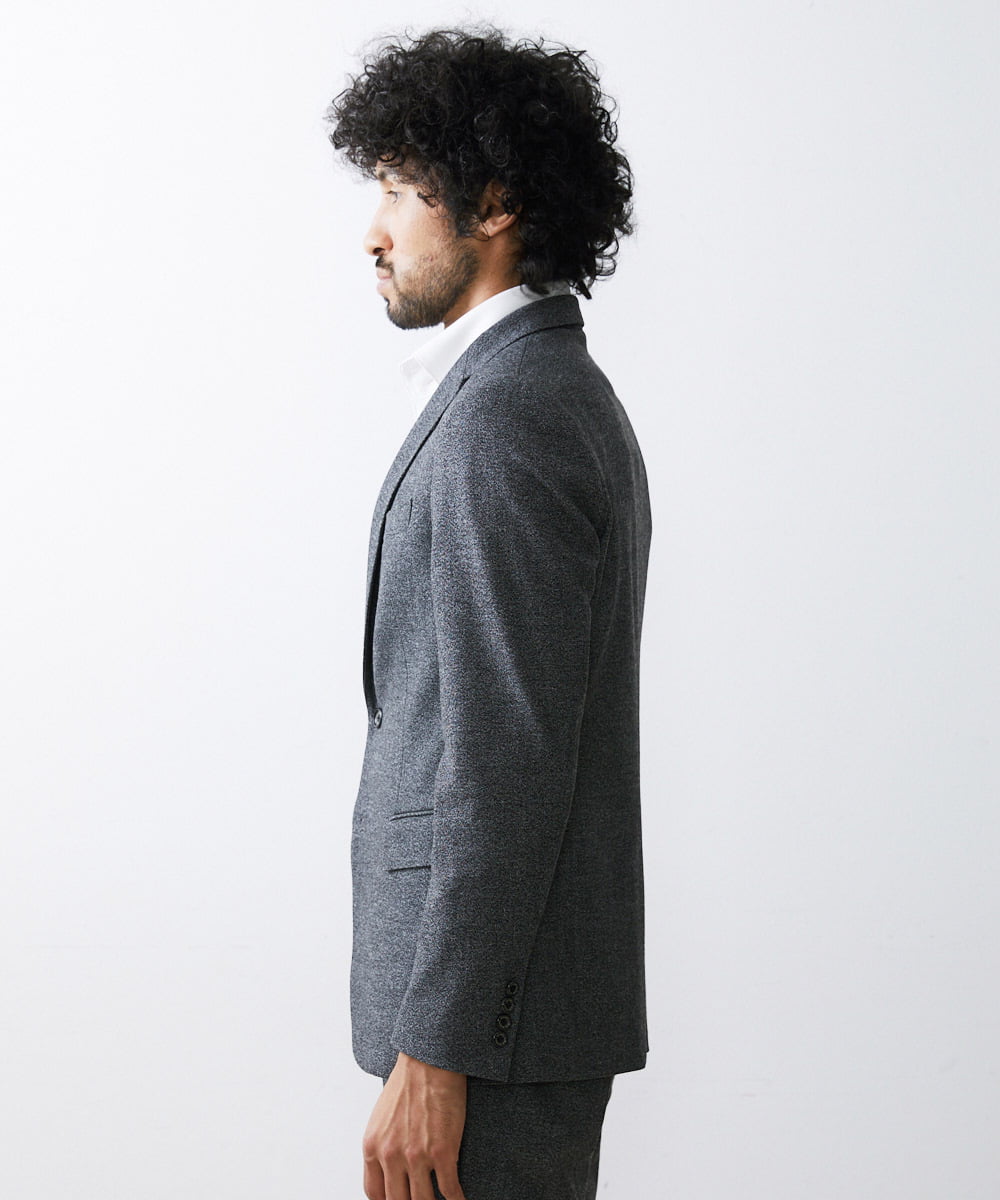 MNDAV09390 MICHEL KLEIN HOMME(ミッシェルクラン オム) ウォームストレッチジャケット グレー(92)