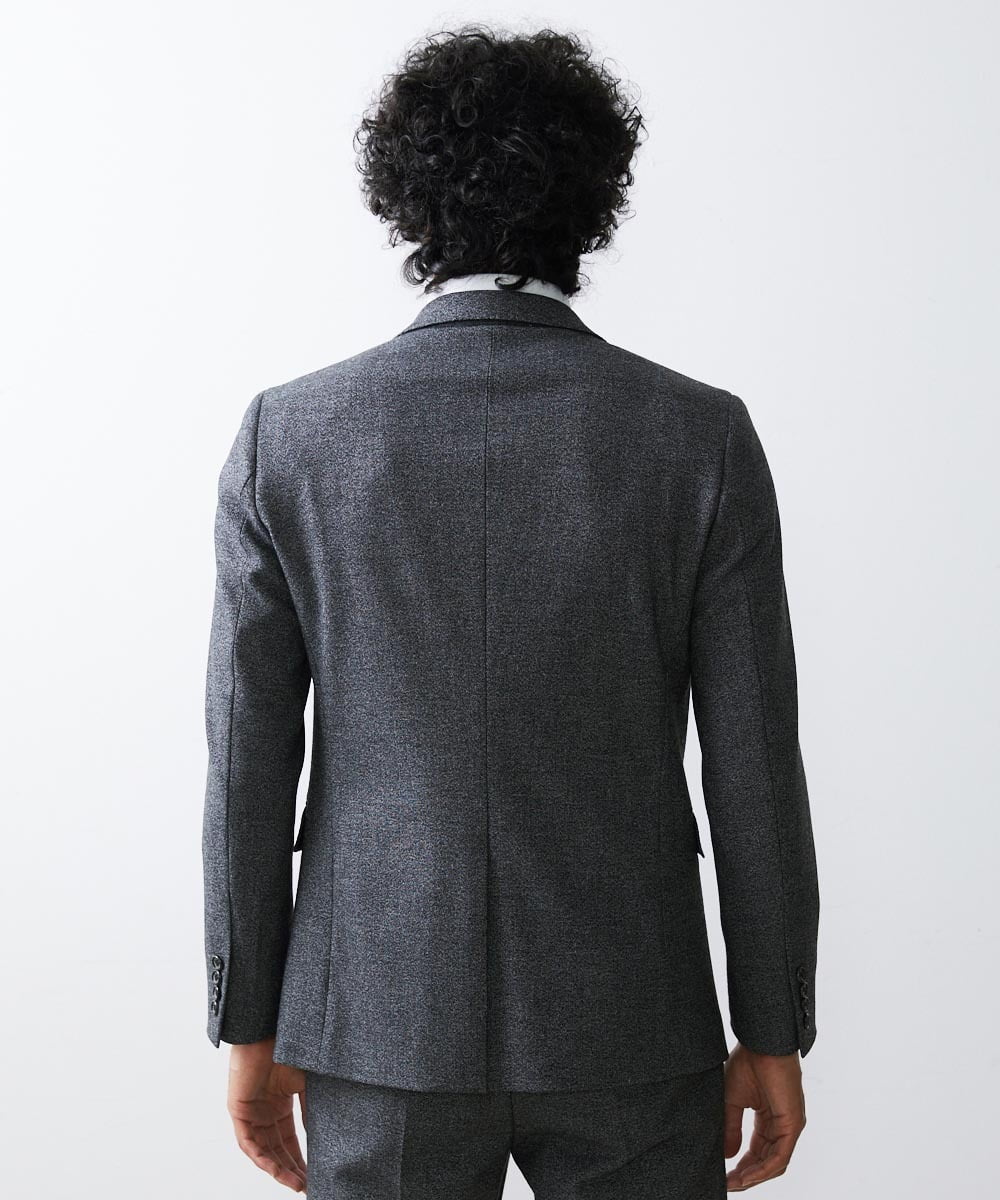 MNDAV09390 MICHEL KLEIN HOMME(ミッシェルクラン オム) ウォームストレッチジャケット グレー(92)