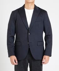 MNDAV16410 MICHEL KLEIN HOMME(ミッシェルクラン オム) BODY MAKE　ジャージジャケット ネイビー